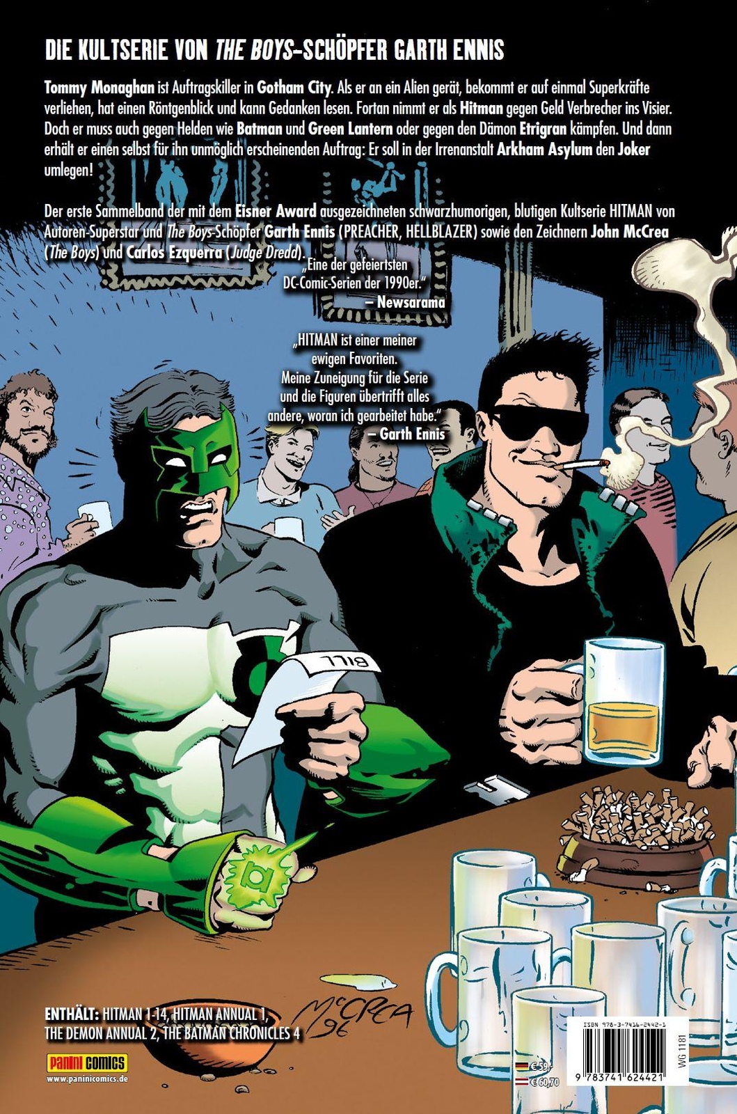Thumbnail - Hitman Von Garth Ennis (deluxe Edition) Garth Ennis