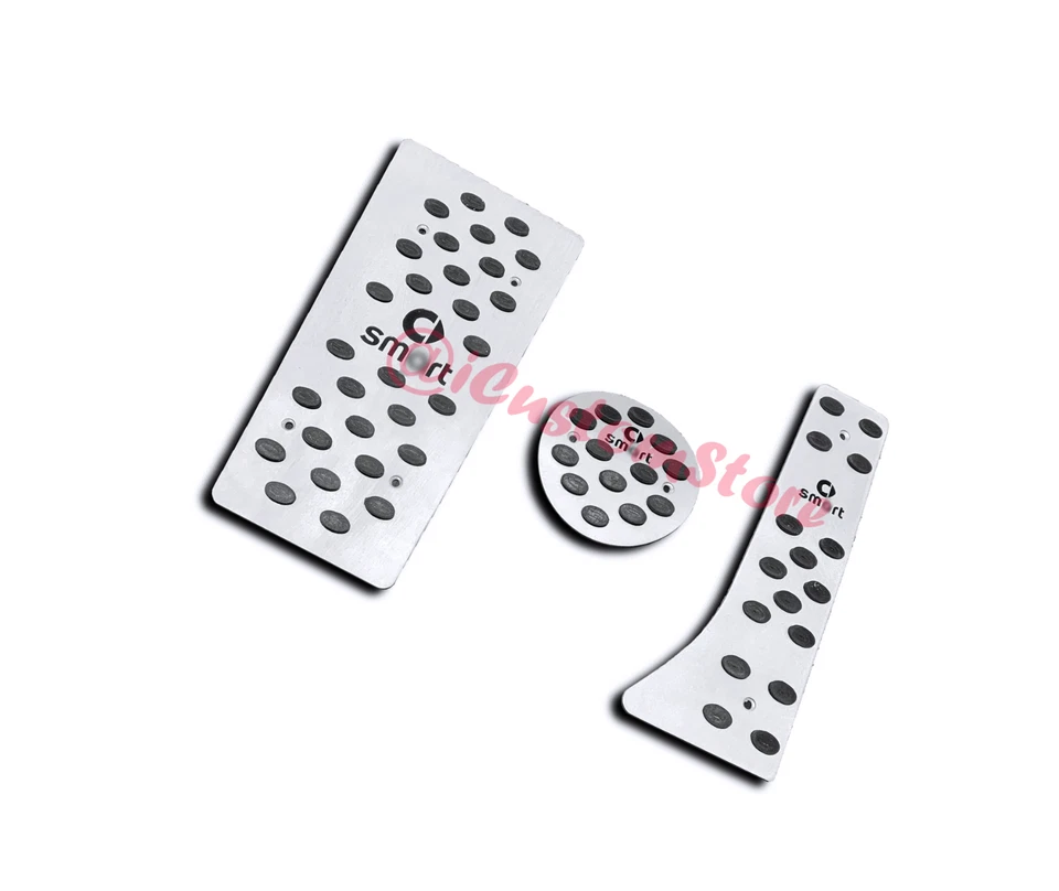 Conjunto de almofadas Smart Style metal-pedal Smart Fortwo II 451 - Imagem 3 de 4