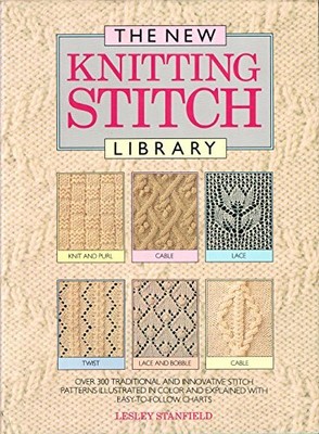 The New Knitting Stitch Library by Stanfield, Lesley 0801983320 FREE Shipping