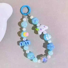 CinnamoRoll phone charm Keychain Cute Women Bags Keyring Christmas Gift idea