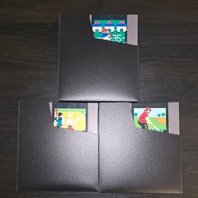 1985 Nintendo NES 3-Game Bundle [5 screw] Golf, Baseball & 10-Yard Fight