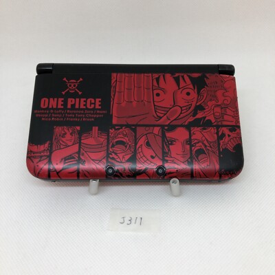 Nintendo 3DS XL LL ONE PIECE UNLIMITED WORLD R Luffy Red ver Used