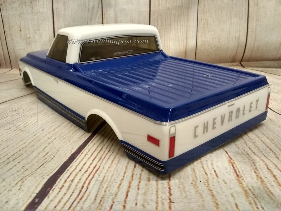 Carrocería de auto Chevy C10 72 pintada personalizada 1/10 OnRoad Vaterra/Losi V100/4-Tec2.0 Foto 4 de 4