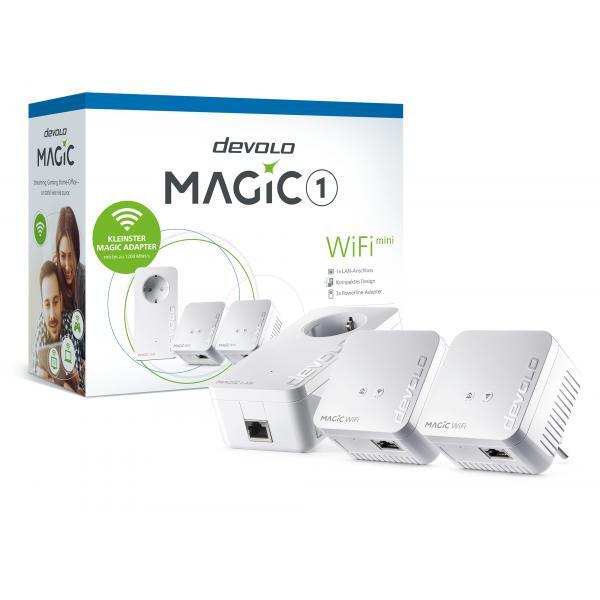 Devolo Magic 1 WiFi mini Network Kit 1200 Mbit/s Collegamento ethernet LAN Wi-Fi