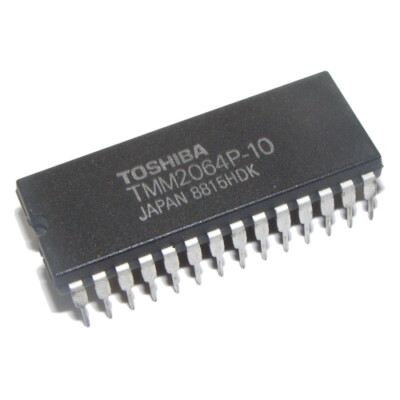 TMM2064P-10 SRAM Memory DIP-28