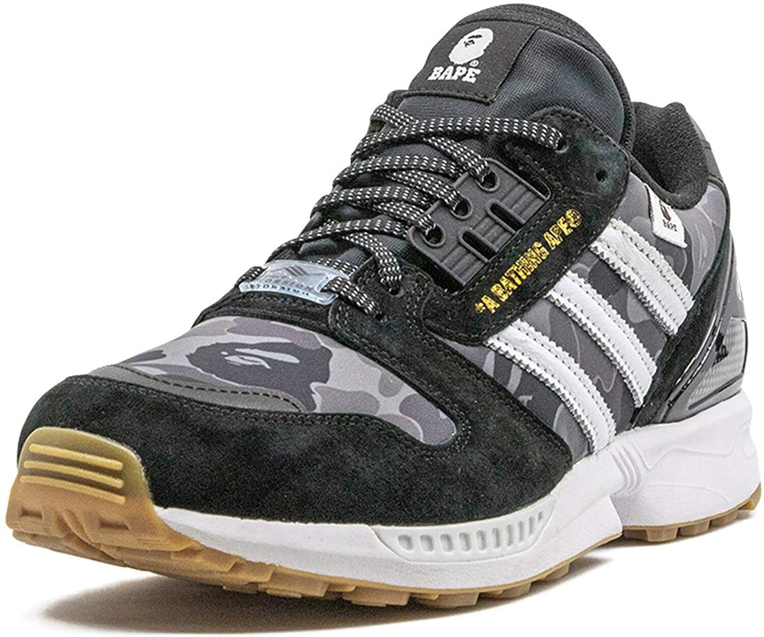 Size 8 - adidas ZX 8000 x A Bathing Ape x Undefeated A-ZX Series 