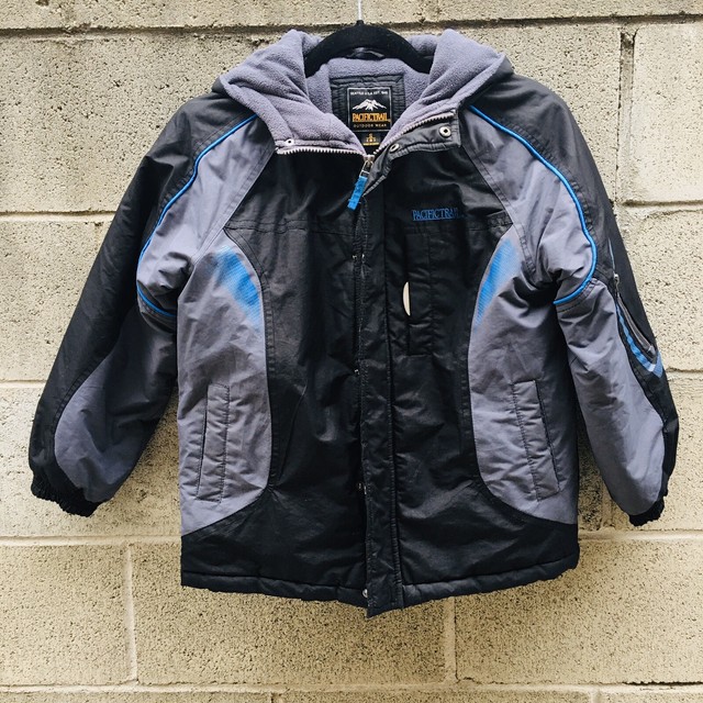 Pacific Trail Unisex Small Jacket Waterproof Fleece Lined GrayBlue eBay