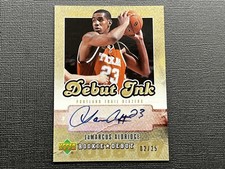 LaMARCUS ALDRIDGE 2006-07 UD 🔥🔥 Rookie Debut Ink Gold /25 🔥🔥#DI-LA Rookie RC