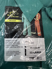 coveralls FR Flame Resistant Black Stallion Green mens size XXXL 3XL welder NEW