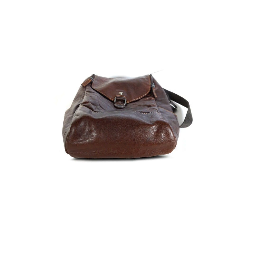 $222 JACK GEORGES Backpack Voyager Convertible Br… - image 8