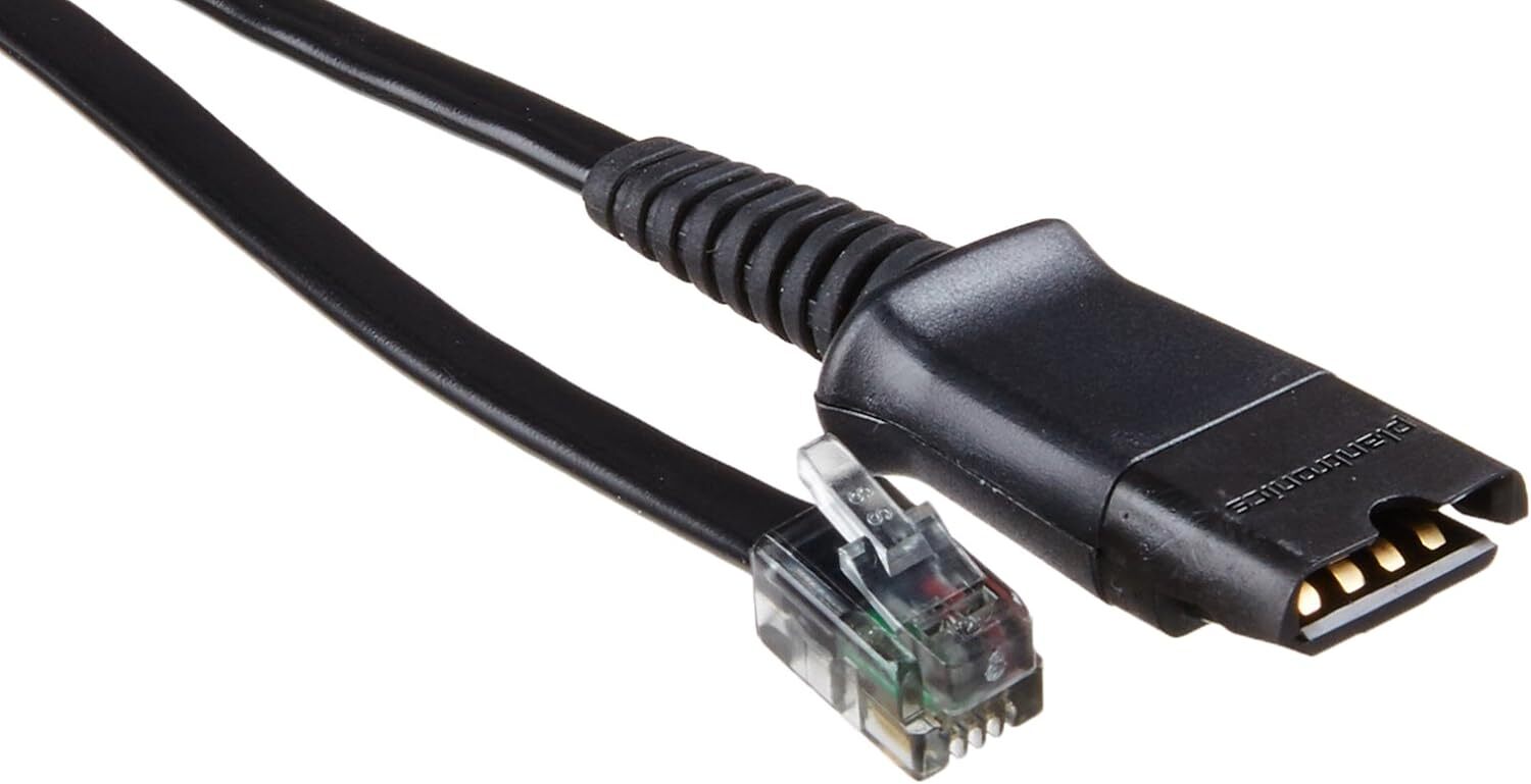 Plantronics 27190-01 Cavo Connettore con Jack da 2,5 mm