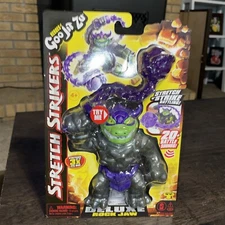 Heroes Of Goo Jit Zu Stretch Strikers Deluxe Hero Rock Jaw 20+ Battle Sounds