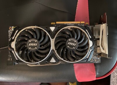 MSI Radeon RX 580 8GB GDDR5 Graphics Card (RX580ARMOR8GOC)
