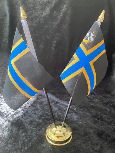 Caithness Scotland Flag Table Hand Waving Flags Bunting Party Scrunchie Displays - Picture 30 of 42
