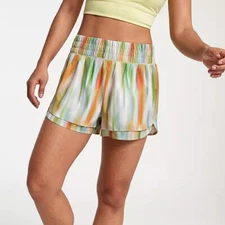 CALIA Women's Step Up Short, Filtered Flora Multi, Small