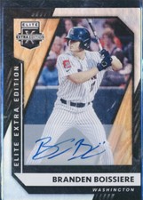 Branden Boissiere 2021 Panini Elite #82 Extra Edition RC Rookie AUTO