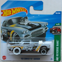 Hot Wheels 1962 Chevy Chevrolet Corvette Gasser Mattgrau Neu/Ovp Hw Oldtimer ´62