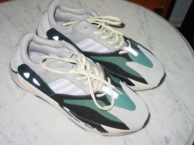 Mens 2017 Adidas Yeezy Boost 700 Wave Runner B75571 Gray Running Shoes Size 11.5