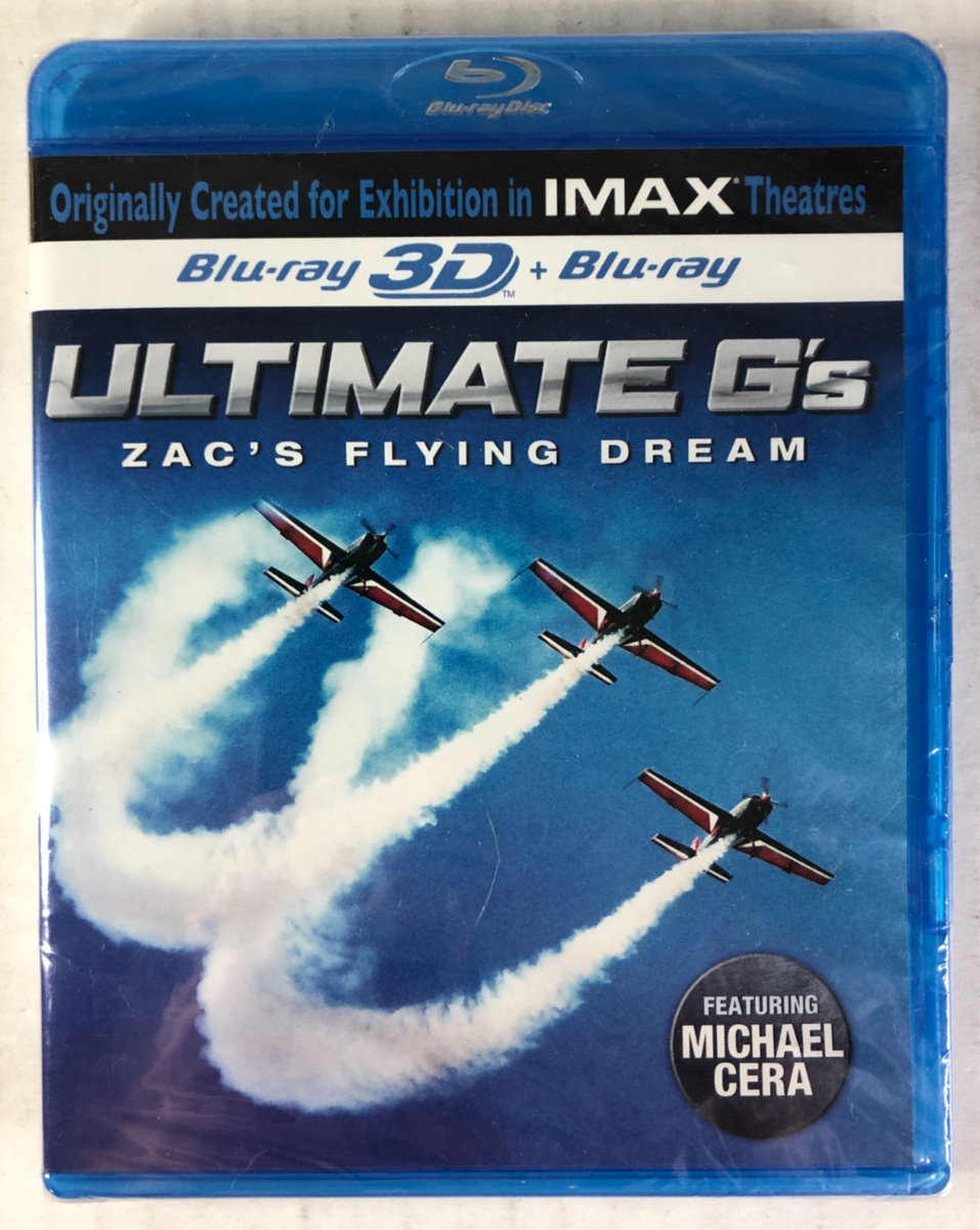 Ultimate Gs: Zacs Flying Dream (Blu-ray Disc, 2011) for sale