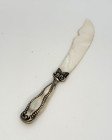 Antique Sterling and Mother of Pearl Caviar Knife — photo 1