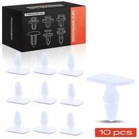 Frankberg 10X NYLON-CLIP Weiß KotflÜGel Passend FüR Mercedes 123 190 C-KLASSE E-
