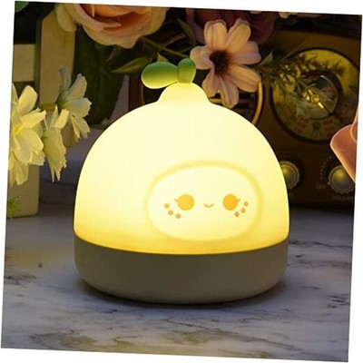 Lemon Night Light, Silicone Fruit LAMP, USB Rechargeable, Multicolor, Eye 
