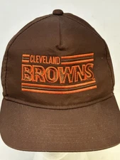 Vintage Cleveland Browns Snapback Hat Drew Pearson NFL Brown Korea Bar