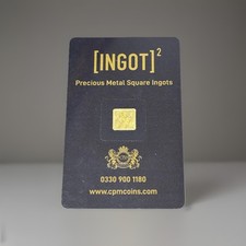 Gold Bar 1g 24ct 999 Fine ~ Limited Edition Battle of Britain square gold ingot 4510.00 per troy oz