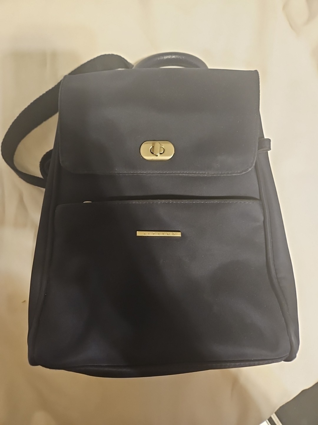 Kipling Oxygen Backpack  Nylon Adjustable Back Zi… - image 1