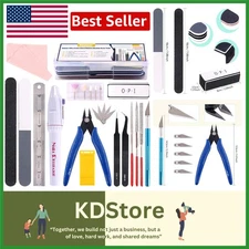 24-Piece Gundam Model Kit Tool Set with Storage Case