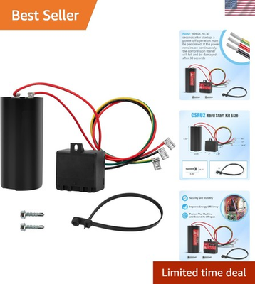 #ad #ad Replaces HVAC Hard Start Capacitor 521 Compressor Saver Compatible Air Condi... $55.99