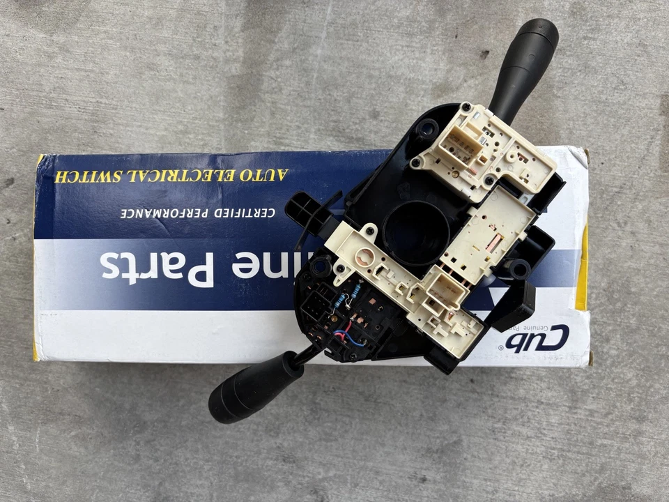 95-02 SATURN S-SERIES SL SC CLOCK SPRING HEADLIGHT TURN WIPER COLUMN SWITCH - Image 2 of 2