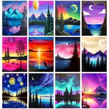 12 Pack Diamond Painting Kits for Adults 5D Diamond Art Kit Paint by Number f...