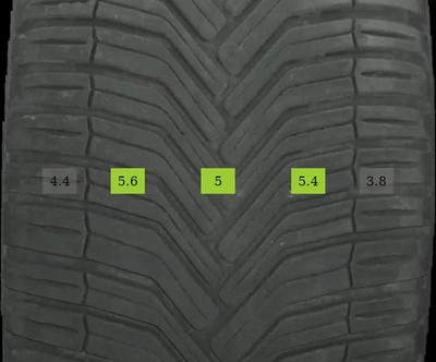 235/55 R18 104V Ganzjahrreifen Michelin CrossClimate 4-6mm DOT 3021 - 4 REIFEN