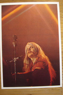 Aufkleber Mini-Poster STICKER PANINI POP STARS LEON RUSSELL SPARKS BRAVO BTO MUD