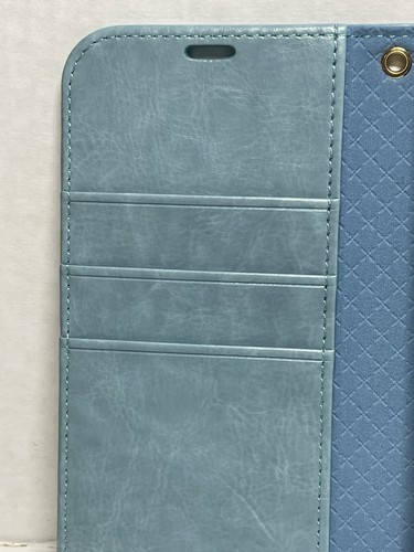 OCASE iPhone 15 Pro Wallet Case PU Leather RFID Flip Cover Mint Green see pics - Picture 3 of 8