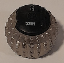 IBM Selectric Typewriter Typeball Script Font 12