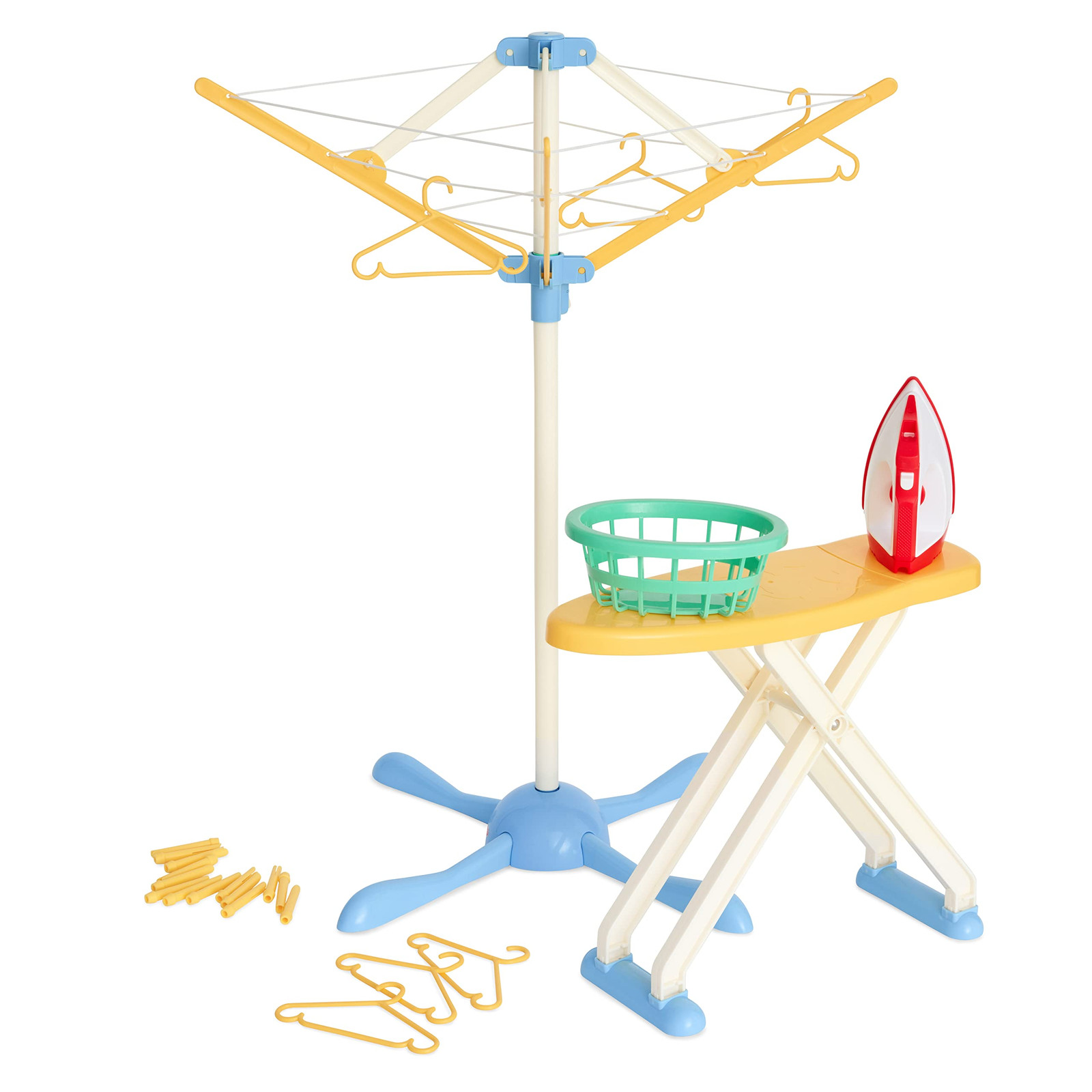 Wash Day Set | Toy Ironing Board and Washing Line for Children Aged 3+ | Equi...-image