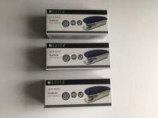 3er Set Leitz NeXXt 5501 – kleine Büroheftgeräte