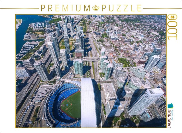 Calvendo Puzzle Toronto, The Metropolis Of Eastern Canada | 1000 Pieces, Finishe-image