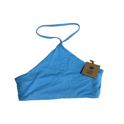 NWT Toast Signature Apex Bikini Top, Sky Blue, Sz S