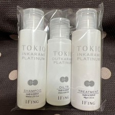 TOKIO IE INKARAMI Platinum Shampoo 40ml Treatment 40g Oil treatment 25 ml