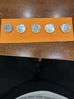 Set Of 5 1964 Kennedy Half Dollars