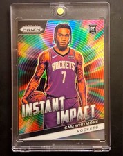 2023-24 Panini Prizm - Cam Whitmore #7 Instant Impact Silver Prizm Rookie (RC)