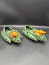 1981 Masters of the Universe Wind Raider Vehicle Lot of 2 Vintage Incomplete