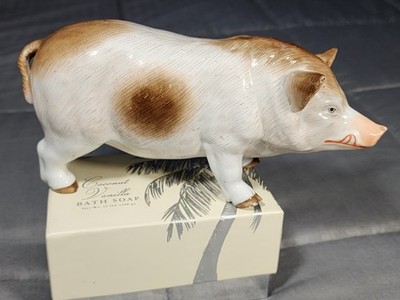  Ernst Bohne Sohne Porcelain Wild Boar  Pig Germany 