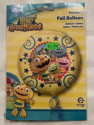 Henry Huggle Monster Disney 18 Zoll 45 cm FOLIENHELIUM BALLON