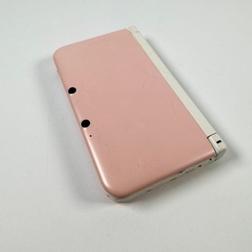 Nintendo 3DS LL XL Pink White Console Japan Region w/ Stylus + XYAB Charger
