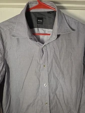HUGO BOSS Regular Fit Casual Shirt Sz XL Long Sleeve 