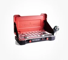 Camp Chef TETON 2X Two 10,000 BTU Burners Portable Camp Stove NEW